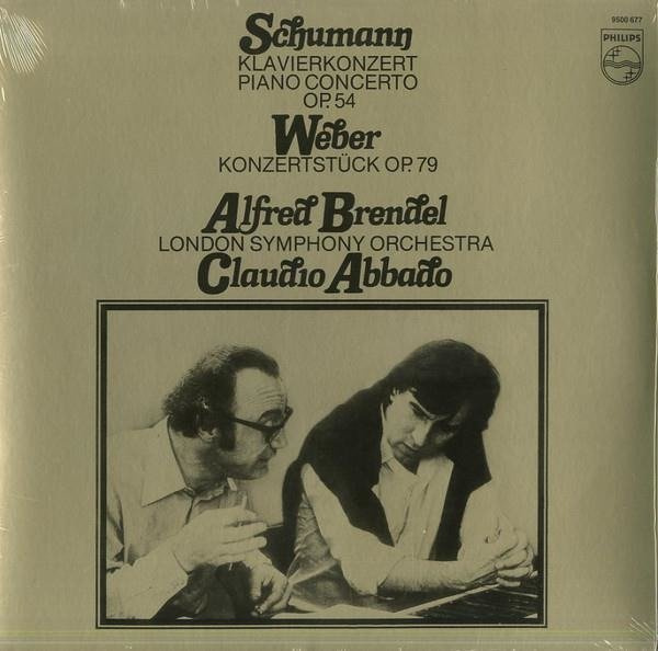 ALFRED BRENDEL Schumann Piano Concerto LP