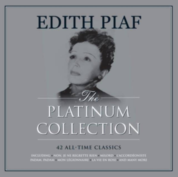 EDITH PIAF Platinum Collection (White Vinyl) LP
