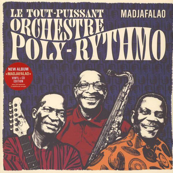 T.P. ORCHESTRE POLY-RYTHMO Madjafalao LP LP+CD