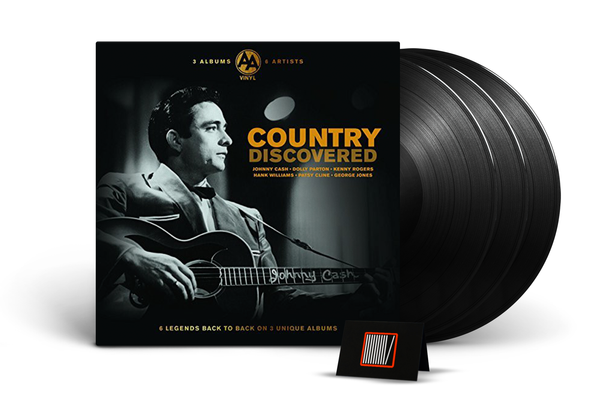 VA Country Discovered 3LP