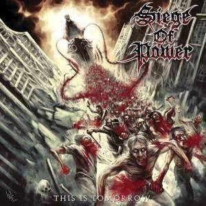SIEGE OF POWER This Is Tomorrow SPLATTER RED CLEAR LP
