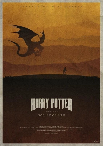 Harry Potter And The Goblet Of Fire PLAKAT