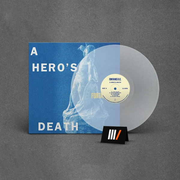 FONTAINES D.C. A Hero's Death CLEAR LP