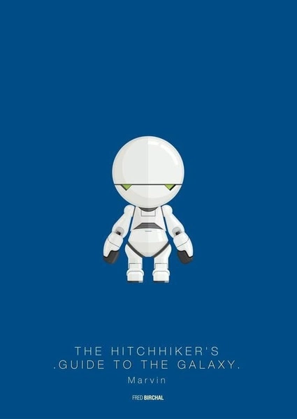 The Hitchhiker's Guide To The Galaxy PLAKAT