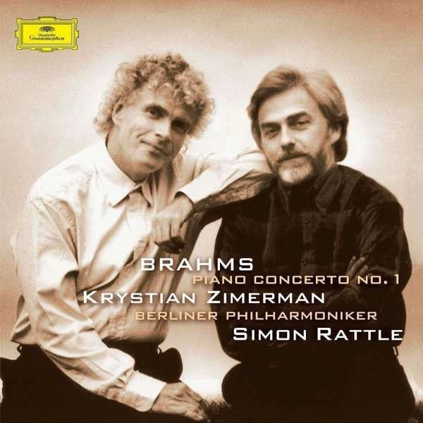 KRYSTIAN ZIMERMAN Brahms Piano Concerto No 1 LP