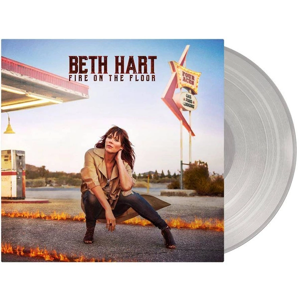 BETH HART Fire On The Floor TRANSPARENT LP