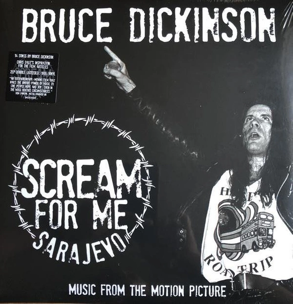 BRUCE DICKINSON Scream For Me Sarajevo 2LP