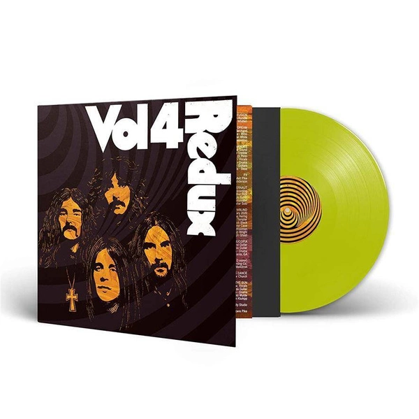 V/A Black Sabbath Vol 4 Redux YELLOW LP