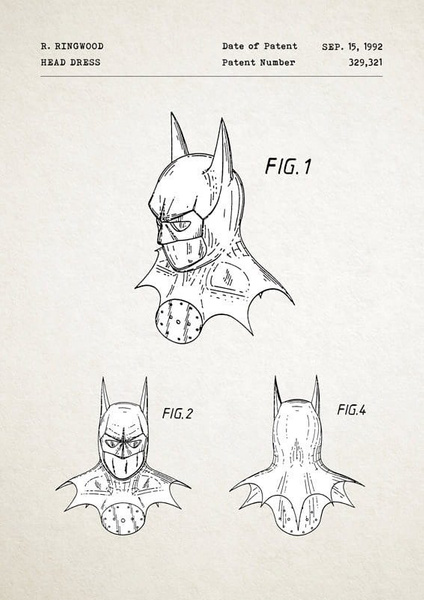 Batman - Maska PLAKAT